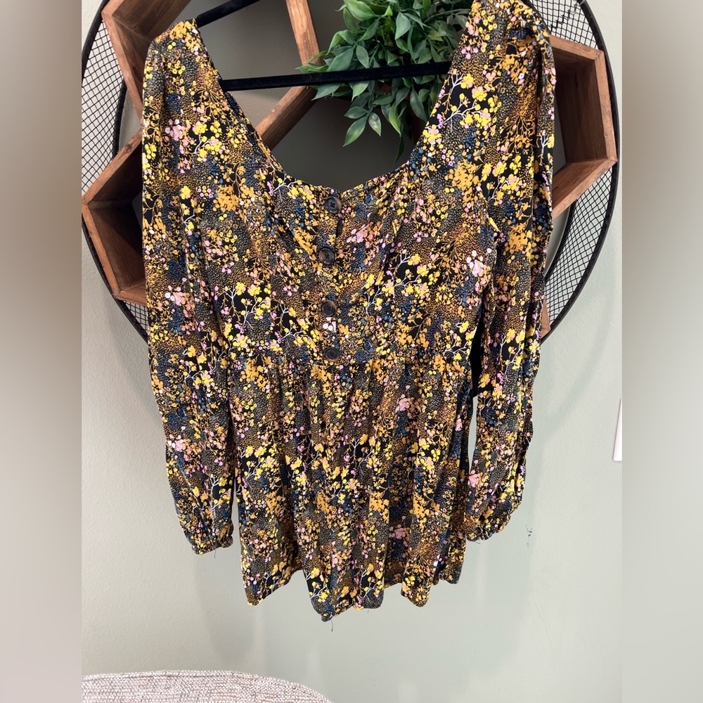 Floral romper, urban outfitters, size large
